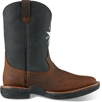 Brazos Men’s Maverick Texas De Zavala Flag Boots