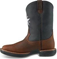 Brazos Men’s Maverick Texas De Zavala Flag Boots