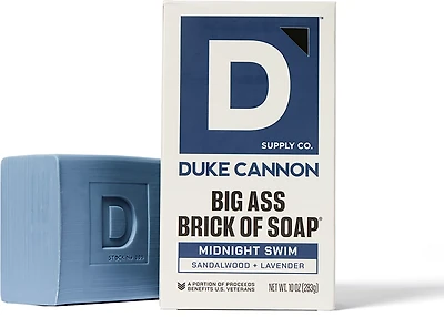 Duke Cannon Midnight Swim Big Ass Brick of Soap
