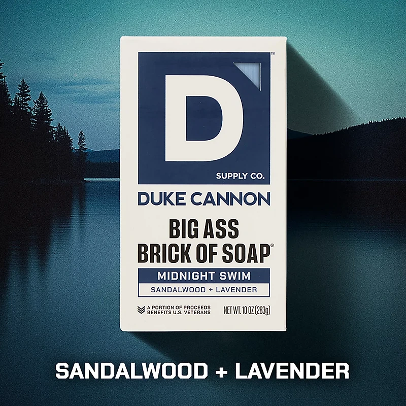 Duke Cannon Midnight Swim Big Ass Brick of Soap