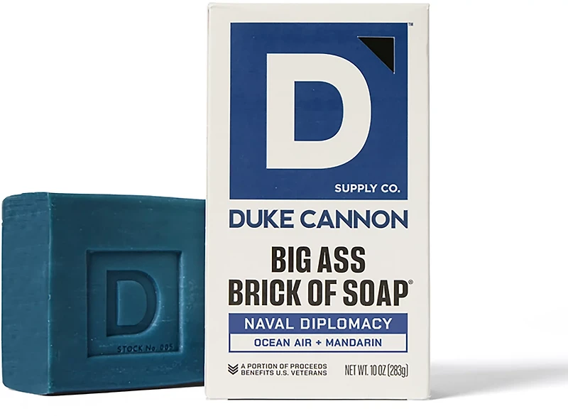 Duke Cannon Naval Diplomacy Big Ass Brick of Soap