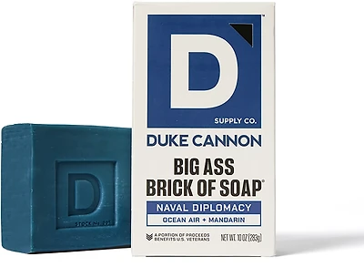 Duke Cannon Naval Diplomacy Big Ass Brick of Soap