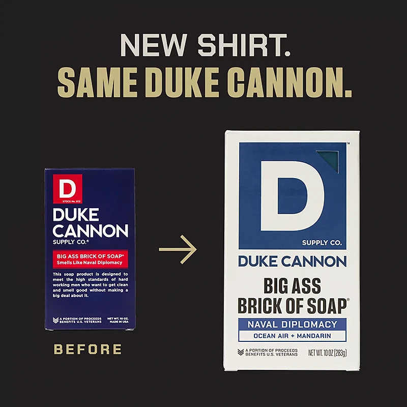 Duke Cannon Naval Diplomacy Big Ass Brick of Soap