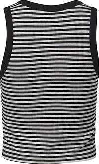 BCG Women's Low Stripe Rib Bra Tank Top