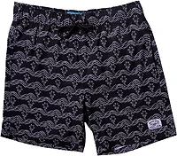 Beach Bros Men's Palm Waves Swim Trunk Shorts 6.5