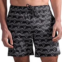 Beach Bros Men's Palm Waves Swim Trunk Shorts 6.5