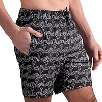 Beach Bros Men's Palm Waves Swim Trunk Shorts 6.5