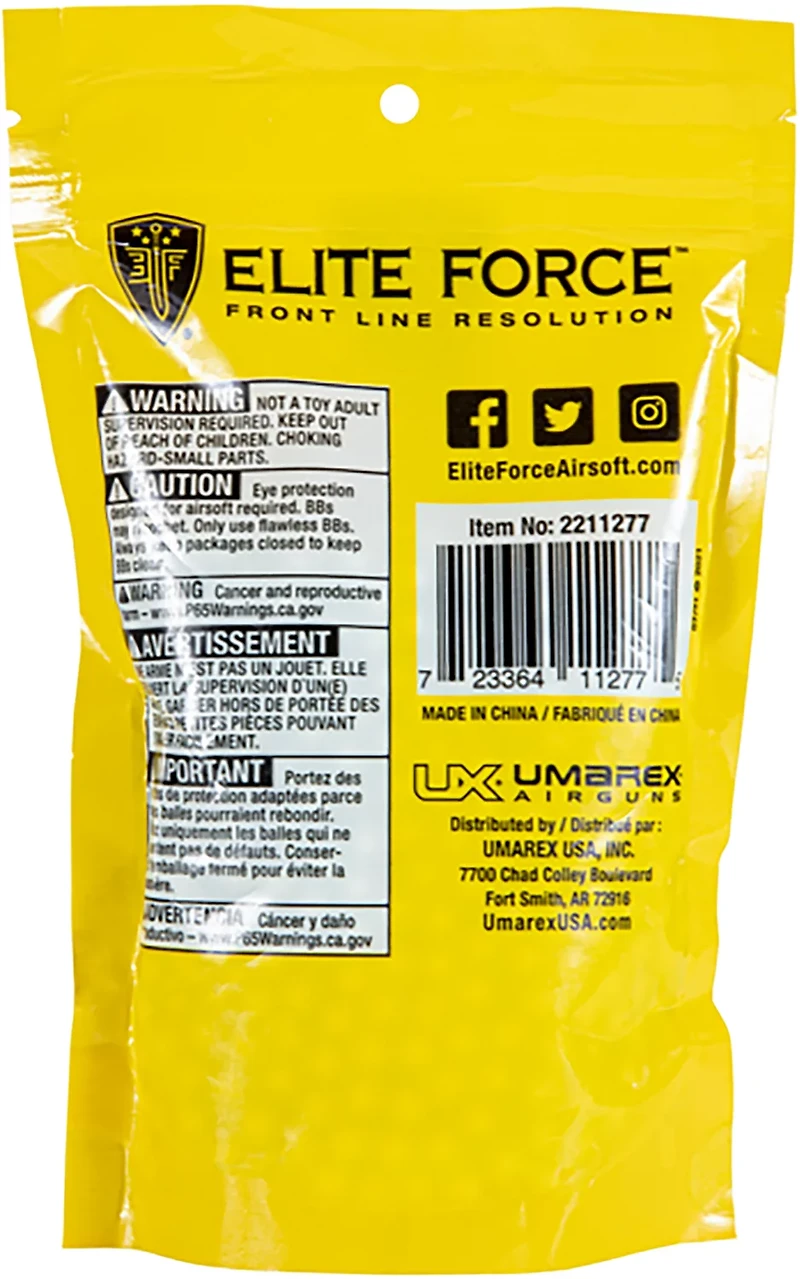 Elite Force 0.20 g Tracer BBs 1,000-Count
