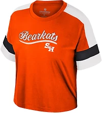 Colosseum Athletics Girls' Sam Houston State University The Diamond Short Sleeve Top