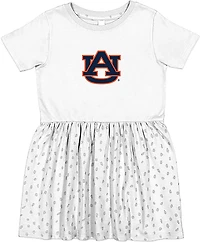 Two Feet Ahead Infant Girls' Auburn University Polka Dot Dress