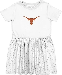 Two Feet Ahead Infant Girls' University of Texas Polka Dot Dress