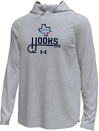 Under Armour Men's Hooks Knuckleball Tech Stretch Long Sleeve Hooded T-shirt