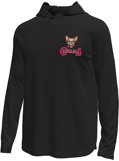 Under Armour Men's Chihuahuas Forkball Tech Stretch Long Sleeve Hooded T-shirt