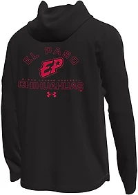 Under Armour Men's Chihuahuas Forkball Tech Stretch Long Sleeve Hooded T-shirt