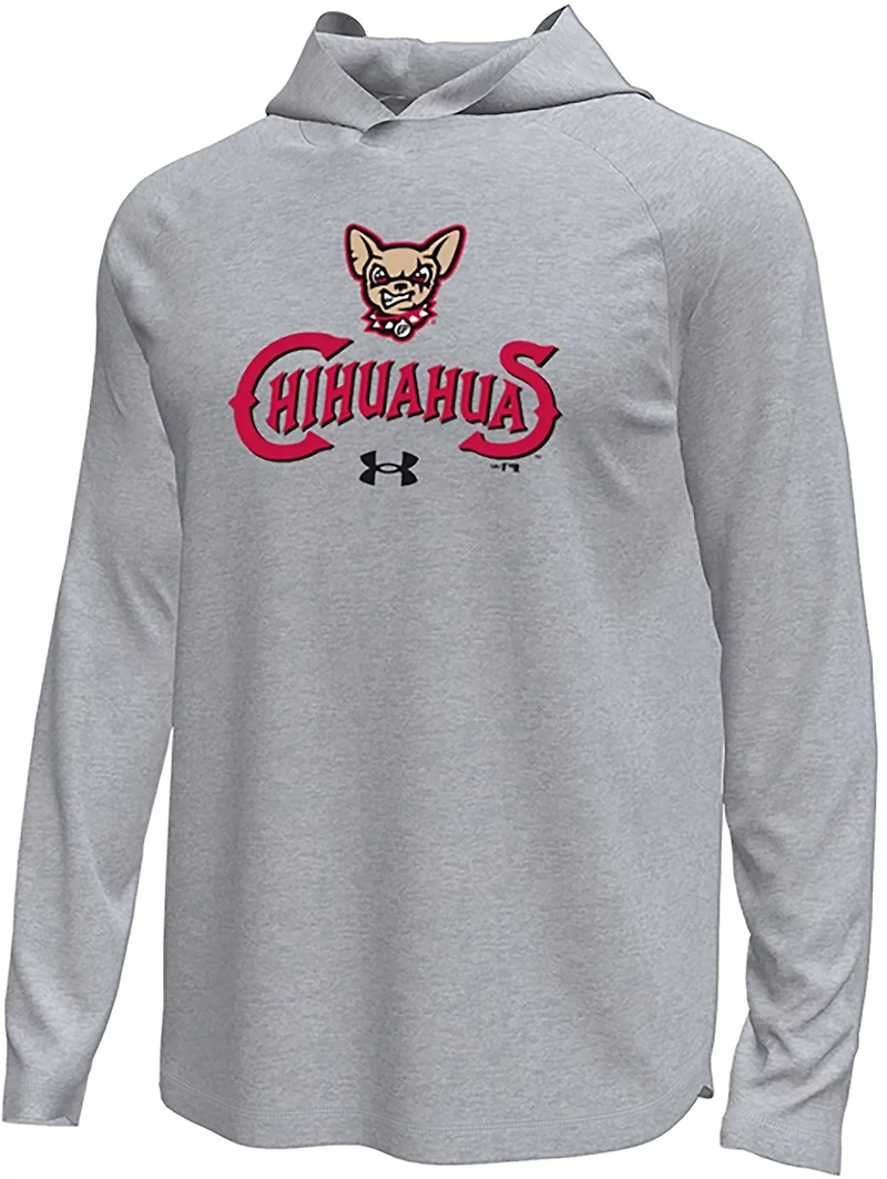 Under Armour Men's Chihuahuas Knuckleball Tech Stretch Long Sleeve Hooded T-shirt