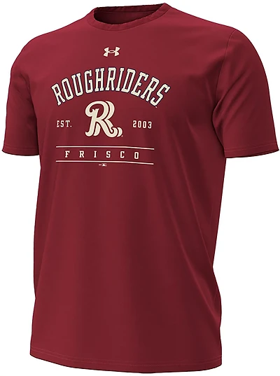 Under Armour Men's Roughriders Batter Up Performance T-shirt