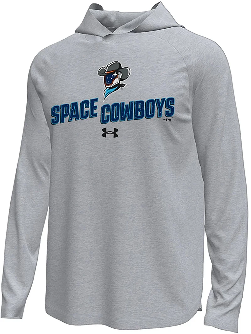 Under Armour Men's Space Cowboys Four Seam Tech Stretch Long Sleeve Hooded T-shirt
