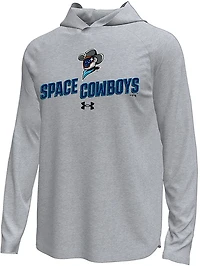 Under Armour Men's Space Cowboys Four Seam Tech Stretch Long Sleeve Hooded T-shirt