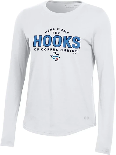 Under Armour Women's Corpus Christi Hooks Changeup Performance Long Sleeve T-shirt