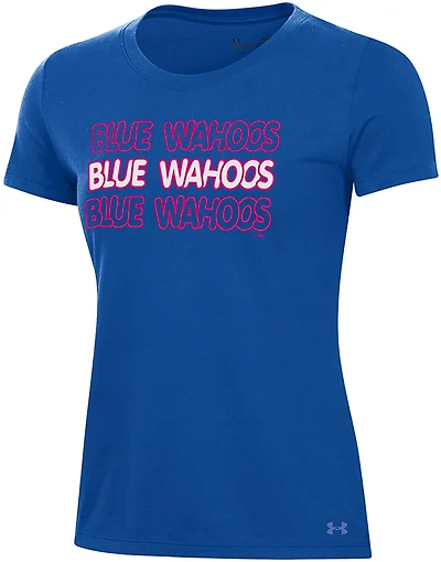 Under Armour Women's Wahoos Corked Bat Performance T-shirt