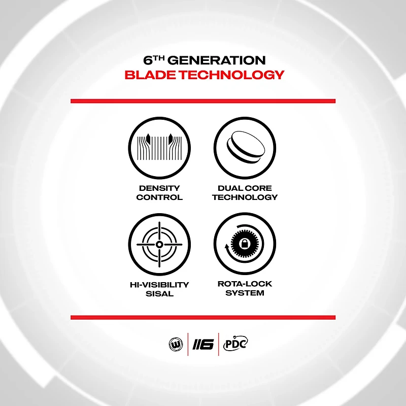 Winmau Blade 6 Dual Core Professional Bristle Dartboard