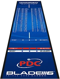 Winmau Pro Zone Outshot Soft Feel Dart Mat