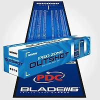 Winmau Pro Zone Outshot Soft Feel Dart Mat