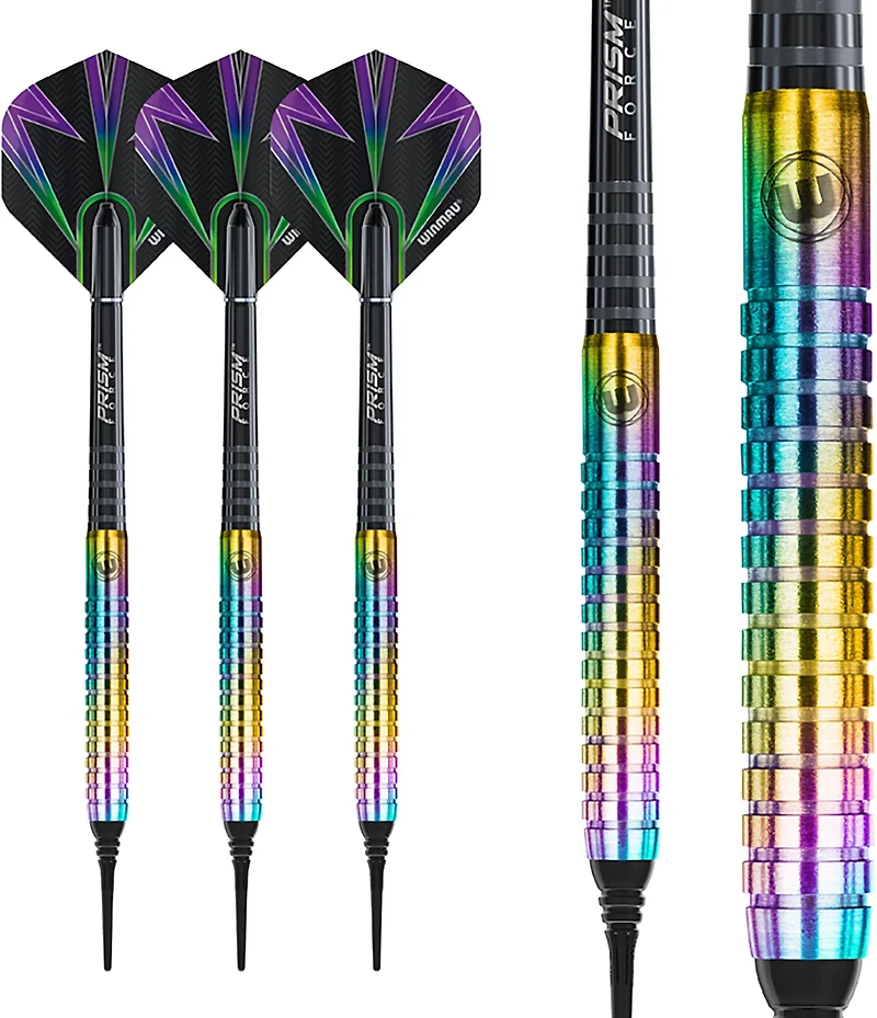 Winmau Foxfire Urban Softip Pro Tungsten 20 g Darts 3-Pack