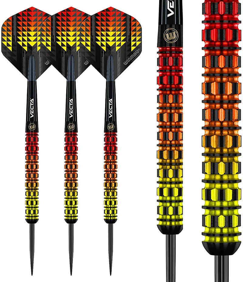 Winmau Firestorm Flame Pro Tungsten 22 g Darts 3-Pack