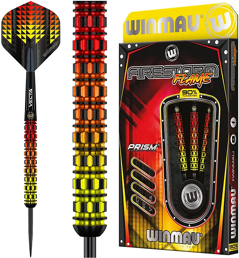 Winmau Firestorm Flame Pro Tungsten 22 g Darts 3-Pack