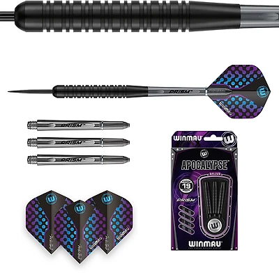Winmau Apocalypse Brass Steel Tip Darts 3-Pack