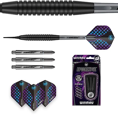 Winmau Apocalypse Brass Soft Tip 20g Darts 3-Pack