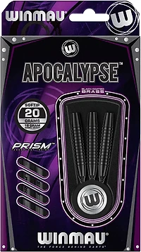 Winmau Apocalypse Brass Soft Tip 20g Darts 3-Pack