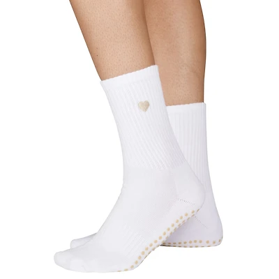 Souls. Women's Heart Grip Crew Socks
