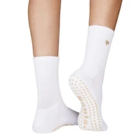 Souls. Women's Heart Grip Crew Socks