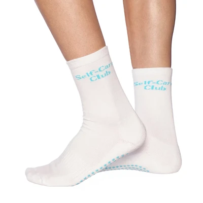 Souls. Women's Self-Care Club Grip Crew Socks