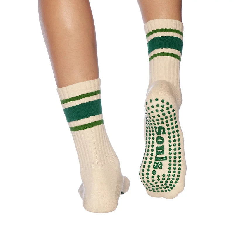 Souls. Women's Retro Grip Crew Socks