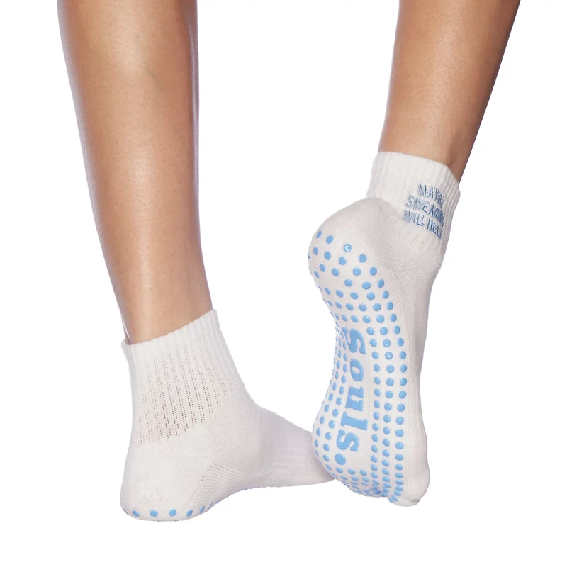 Souls. Women's Maybe Swearing Will Help Grip Ankle Socks