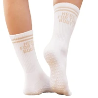 Souls. Women's Here for the Booty Grip Crew Socks