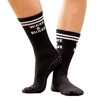 Souls. Women's Wake & Shake Grip Crew Socks