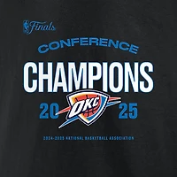 Fanatics Men's Oklahoma City Thunder 2025 Conference Champions Roster Buzzer Beater Short Sleeve T-Shirt