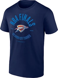 Fanatics Men's Oklahoma City Thunder 2025 Conference Finals Participants Playoff Charging Foul Cotton Short Sleeve T-Shirt
