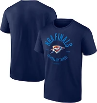 Fanatics Men's Oklahoma City Thunder 2025 Conference Finals Participants Playoff Charging Foul Cotton Short Sleeve T-Shirt