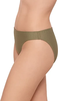 Salt + Cove Juniors' Ziggy Rib Cheeky Basic Hipster Swim Bottoms