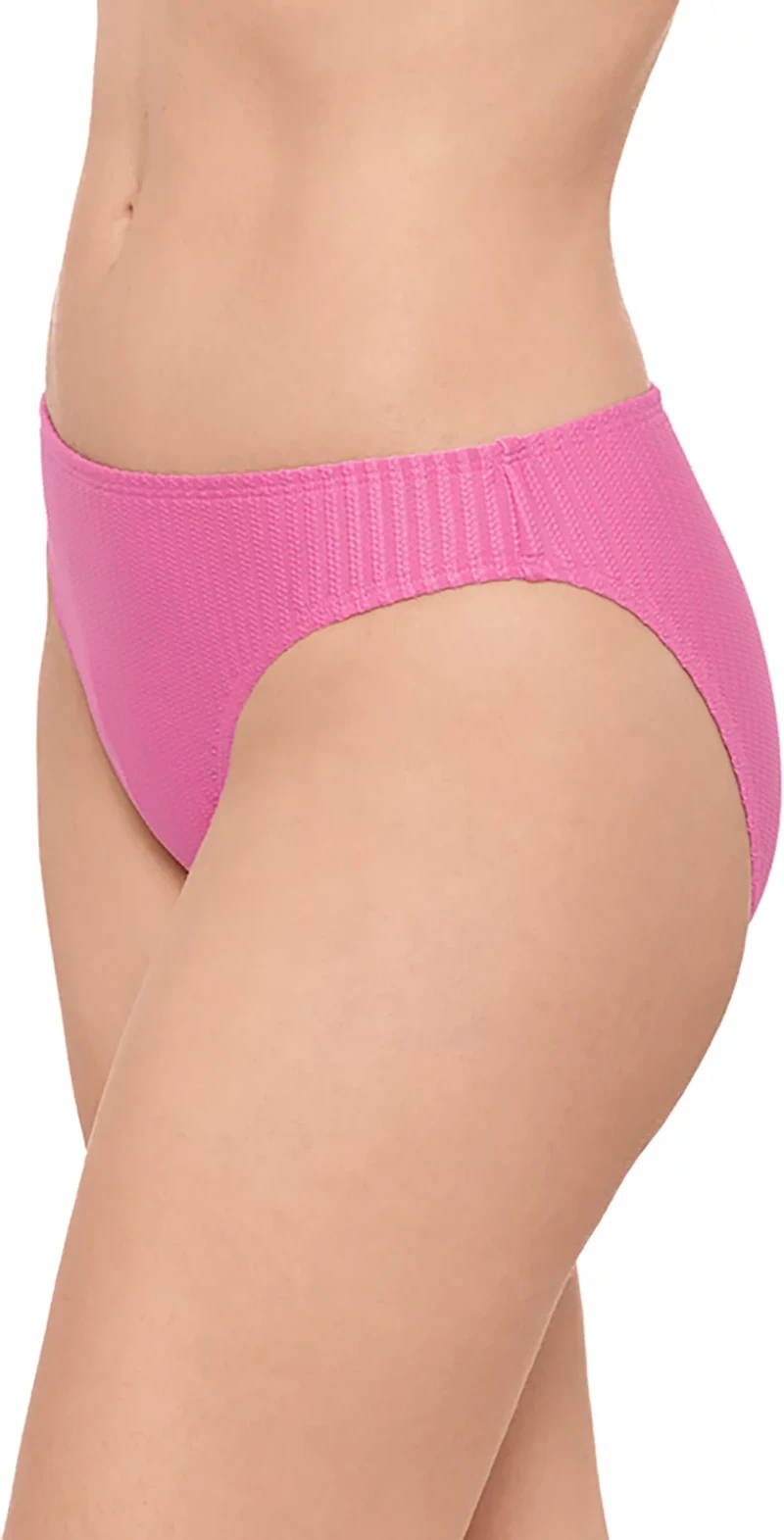 Salt + Cove Juniors' Ziggy Rib Cheeky Basic Hipster Swim Bottoms