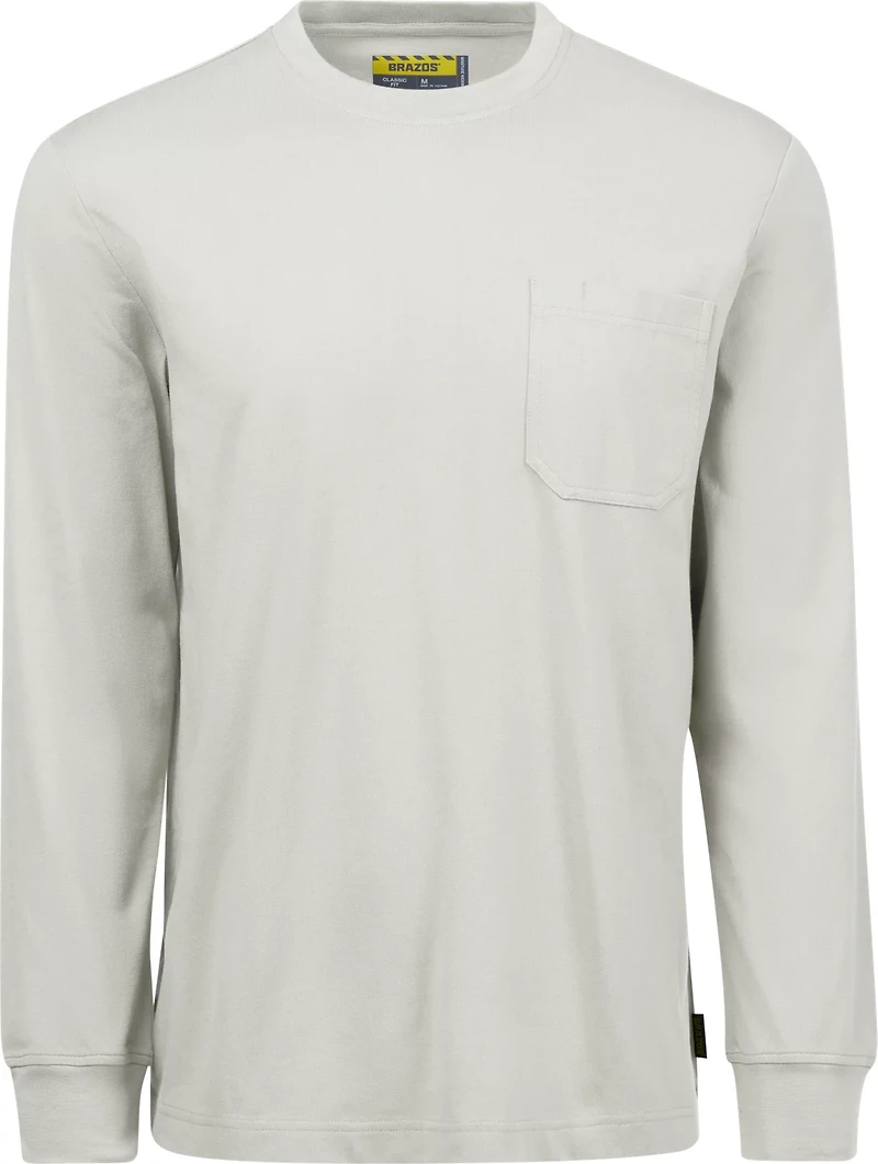 Brazos Men’s Contractor Pocket Long Sleeve T-shirt