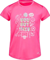 BCG Girls' Turbo GFX You Got This Short Sleeve Graphic T-shirt