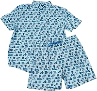 Beach Bros Men's Gradient Surf Cabana Swim Set