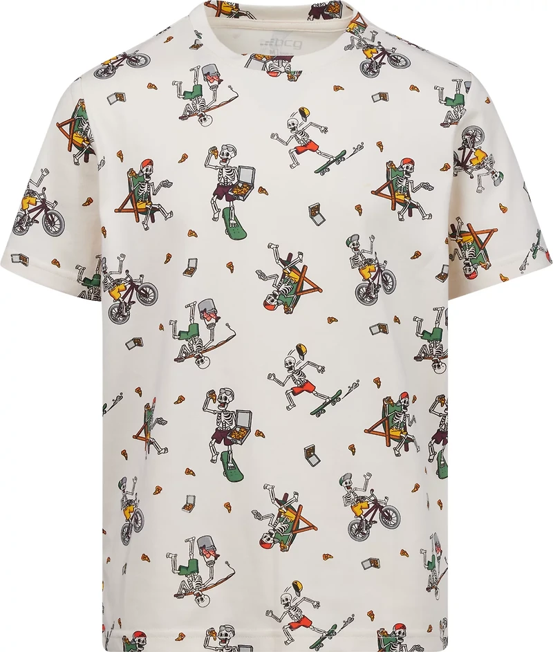 BCG Boys' Lifestyle Skater Skeleton Print T-shirt