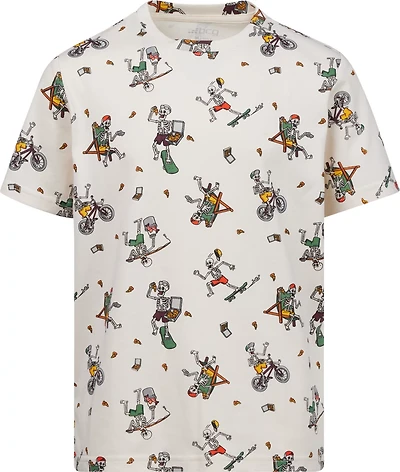 BCG Boys' Lifestyle Skater Skeleton Print T-shirt
